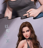 Alejandra-168cm/5ft 6 Large Breast Silicone Head Sex Doll