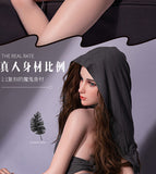 Alejandra-168cm/5ft 6 Large Breast Silicone Head Sex Doll