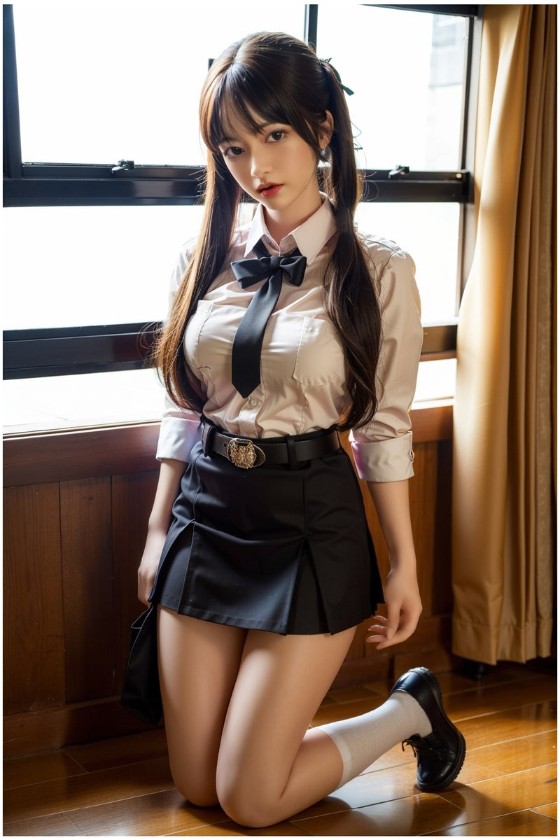 Orange In - Coralee 158cm/5ft 2 Medium Breast Movable Jaw Silicone Head Sex Doll (In Stock US)