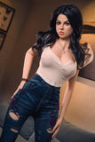 SY Doll - Klaudia 160cm /5ft3 Big Breast Sex Doll With silicone Head Implanted Hair (Customized)