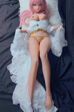 Elsababe - Ava 150cm/4ft 11 Medium Breast Movable Jaw Silicone Sex Doll