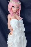 Elsababe - Ava 150cm/4ft 11 Medium Breast Movable Jaw Silicone Sex Doll