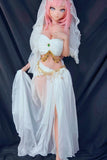 Elsababe - Ava 150cm/4ft 11 Medium Breast Movable Jaw Silicone Sex Doll