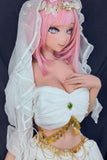 Elsababe - Ava 150cm/4ft 11 Medium Breast Movable Jaw Silicone Sex Doll