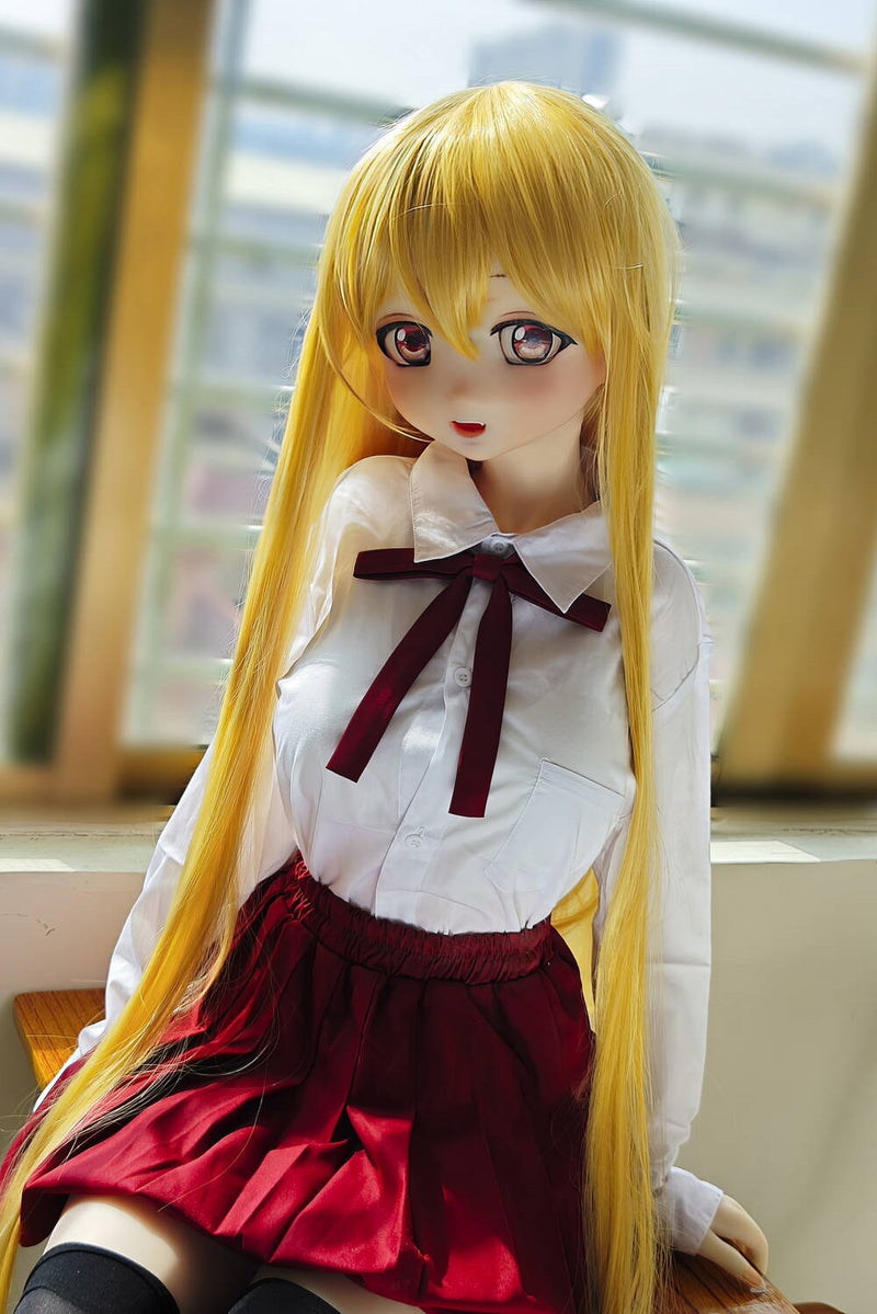 Elsababe - Carley 150cm/4ft 11 Medium Breast Movable Jaw Silicone Sex Doll