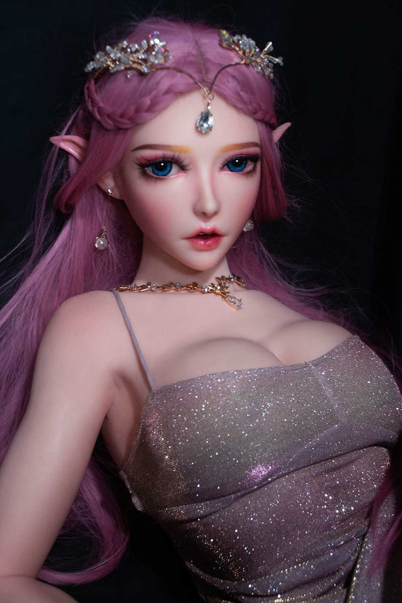 Elsababe - Modesta 150cm/4ft 11 Medium Breast Movable Jaw Silicone Sex Doll