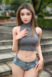 Gloria-168cm/5ft 6 Large Breast Silicone Head Sex Doll