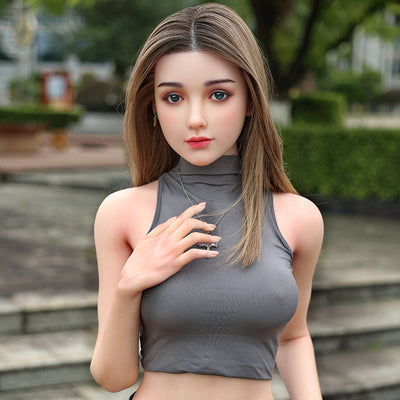 Gloria-168cm/5ft 6 Large Breast Silicone Head Sex Doll