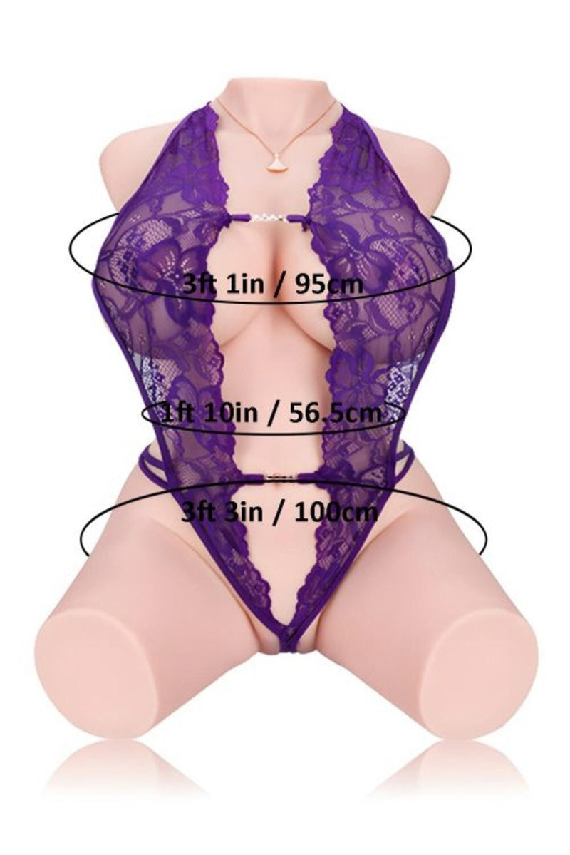 Tantaly - Kayleen 150cm/4ft 11 Large Breast Torso TPE Sex Doll