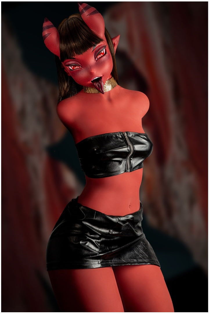 Climax Doll - Pam 150cm/4ft 11 Small Breast Torso Silicone Head Sex Doll (In Stock US)