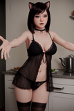 Aibei Dolls - Janet 166cm/5ft5 H-cup Silicone Head Sex Doll