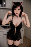 Aibei Dolls - Janet 166cm/5ft5 H-cup Silicone Head Sex Doll