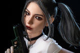 US Stock! Harley 5ft 8 / 173cm Movable Jaw Silicone Head Sex Doll