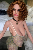 SY Doll - Jerica 156cm /5ft2 Huge Papaya Breast Sex Doll With Blonde Curly Hair(Customized)