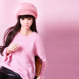 SY Doll - Bernadette 5ft1/155cm Ultra Cute Flat Chest TPE Sex Doll With Black Hair(Customized)
