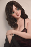 Elsababe - Mandi 150cm/4ft 11 Medium Breast Movable Jaw Silicone Sex Doll