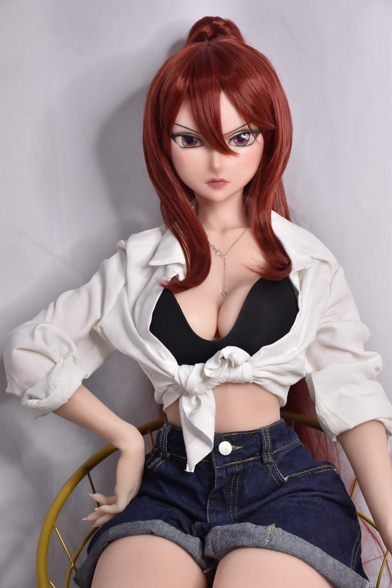 Elsababe - Georgetta 150cm/4ft 11 Medium Breast Movable Jaw Silicone Sex Doll