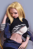 Elsababe - Kamilah 150cm/4ft 11 Medium Breast Movable Jaw Silicone Sex Doll
