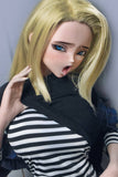Elsababe - Kamilah 150cm/4ft 11 Medium Breast Movable Jaw Silicone Sex Doll