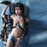 SY Doll - Elicia 5ft6/168cm Ultra Realistic TPE Sex Doll With Flat Chest(Customized)