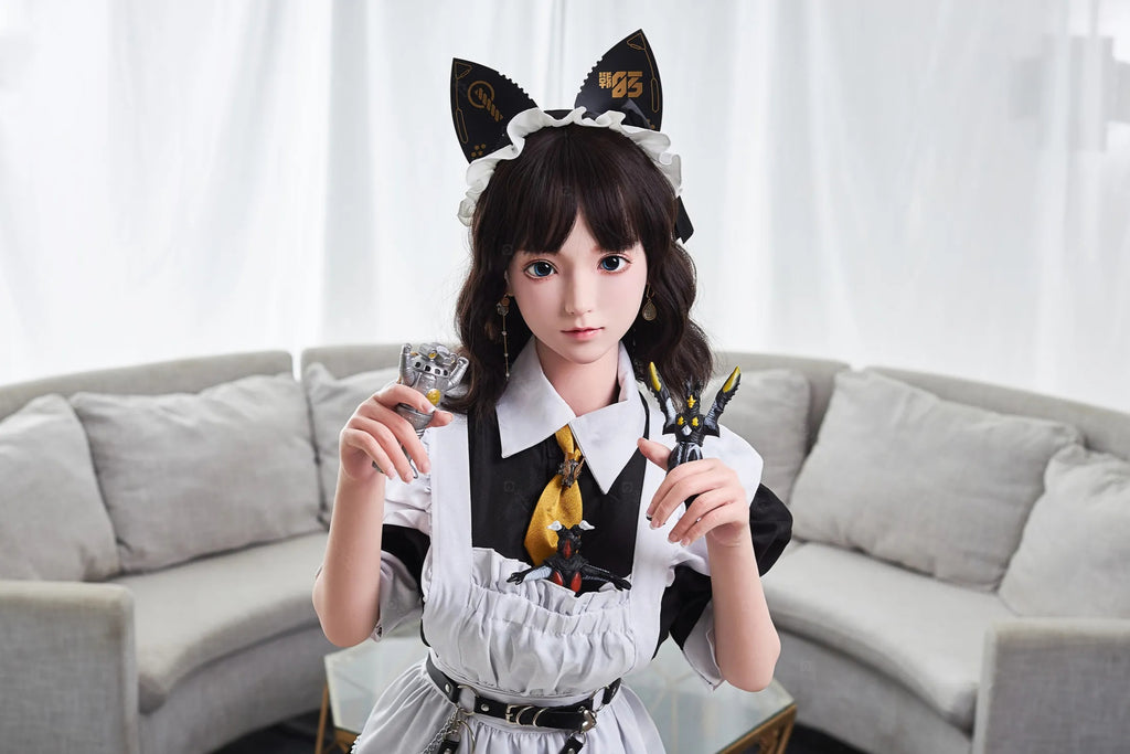 JR - Livia 150cm/4ft 11 Large Breast Silicone Sex Doll