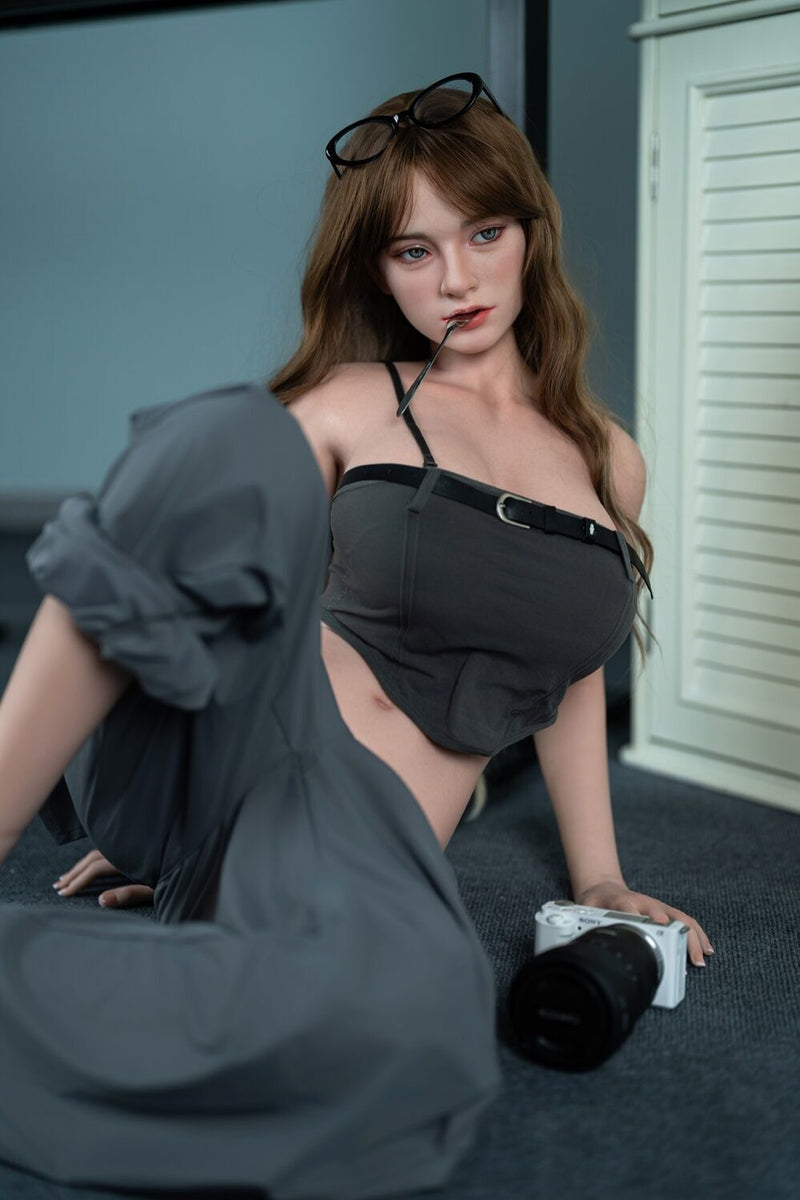 JXDoll - Flora 170cm/5ft7 D-cup Silicone Head Sex Doll