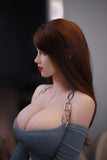 JY - Mireille 160cm/5ft 3 E-cup Silicone Head Sex Doll