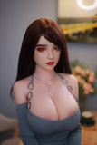 JY - Mireille 160cm/5ft 3 E-cup Silicone Head Sex Doll