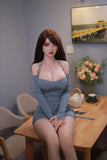 JY - Mireille 160cm/5ft 3 E-cup Silicone Head Sex Doll