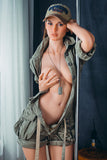 Estelle-170cm/5ft 7 Huge Breast Silicone Head Sex Doll