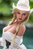 Desiree-168cm/5ft 6 Large Breast Silicone Head Sex Doll