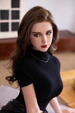 Meredith-168cm/5ft 6 Large Breast Silicone Head Sex Doll