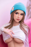Charity-168cm/5ft 6 Large Breast Silicone Head Sex Doll
