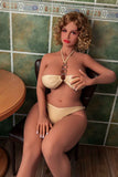 Kristina-165cm/5ft 5 Huge Breast Silicone Head Sex Doll
