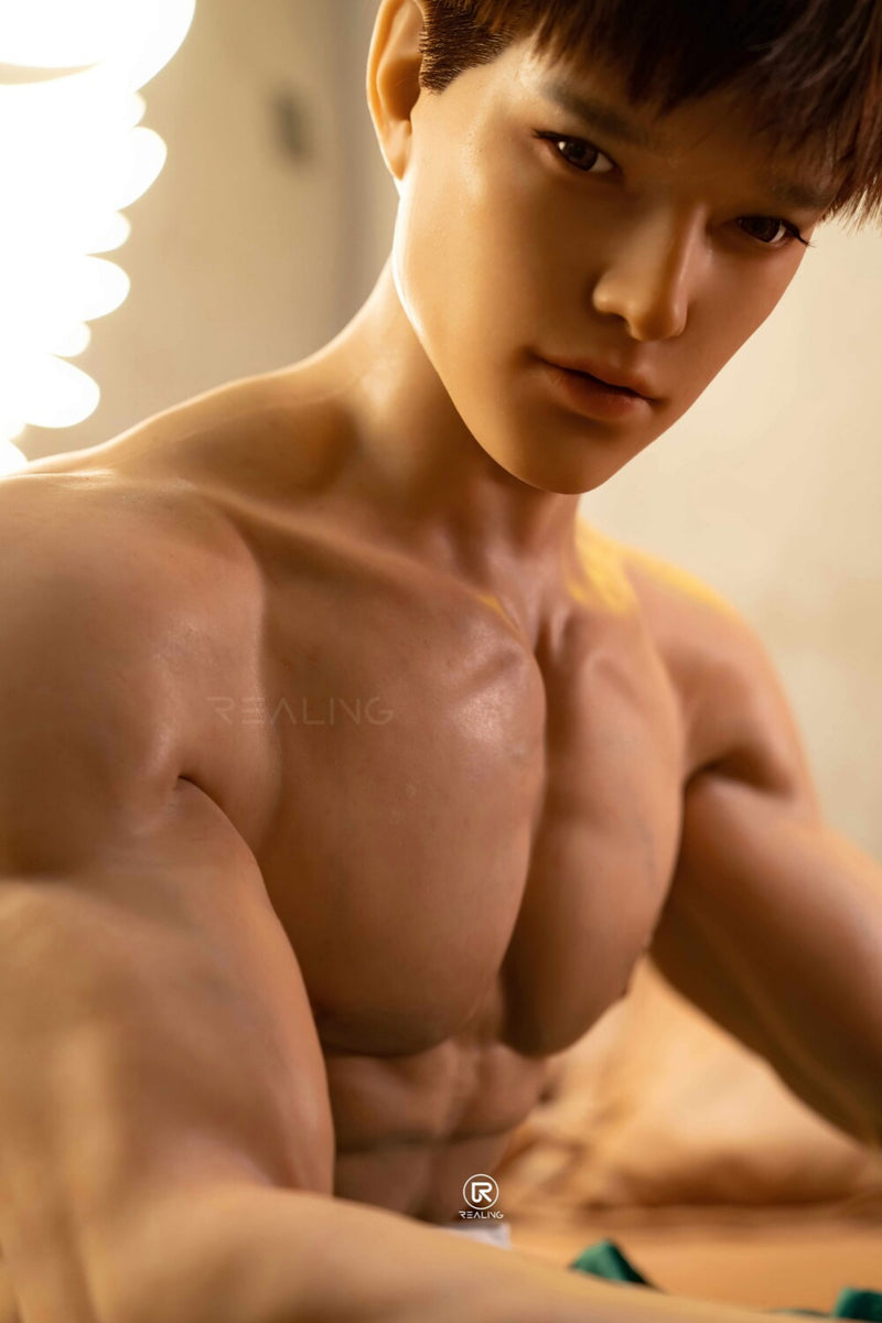 REALING - Jayden 176cm/5ft9 Male Silicone Head Sex Doll