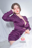 SHEDOLL - Britany 158cm/5ft2 C-cup Silicone Head  Sex Doll