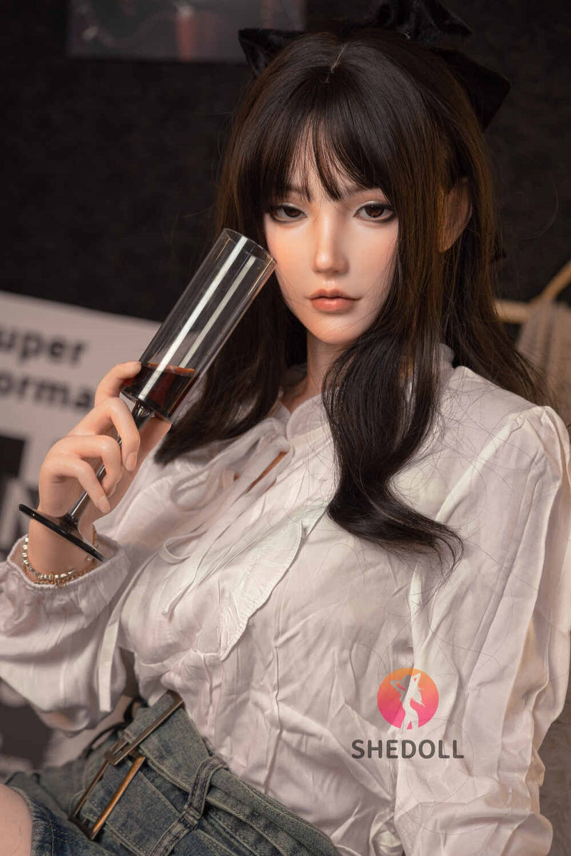 SHEDOLL - Kristeen 158cm/5ft2 C-Cup Silicone Head Sex Doll