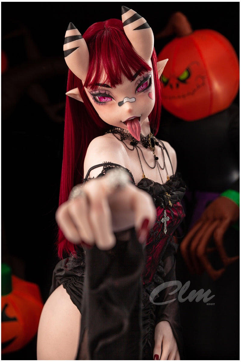 Climax Doll - Laurence 157cm/5ft 2 Small Breast Movable Jaw Silicone Sex Doll