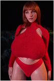 Climax Doll - Ocie 161cm/5ft 3 Big Breast Movable Jaw Silicone Sex Doll