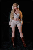 Climax Doll - Maudie 160cm/5ft 3 Small Breast Movable Jaw Silicone Sex Doll