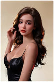 Orange In - Elna 166cm/5ft 5 Medium Breast Movable Jaw Silicone Head Sex Doll